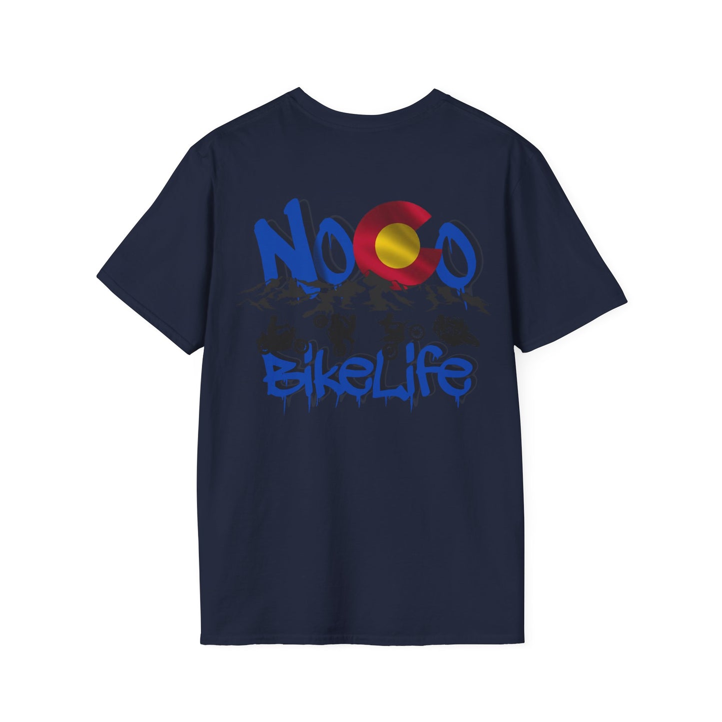 NoCo Bikelife T-Shirt —  Northern Colorado BikeLife Logo T-Shirt, part of the NoCo BikeLife exclusive collection