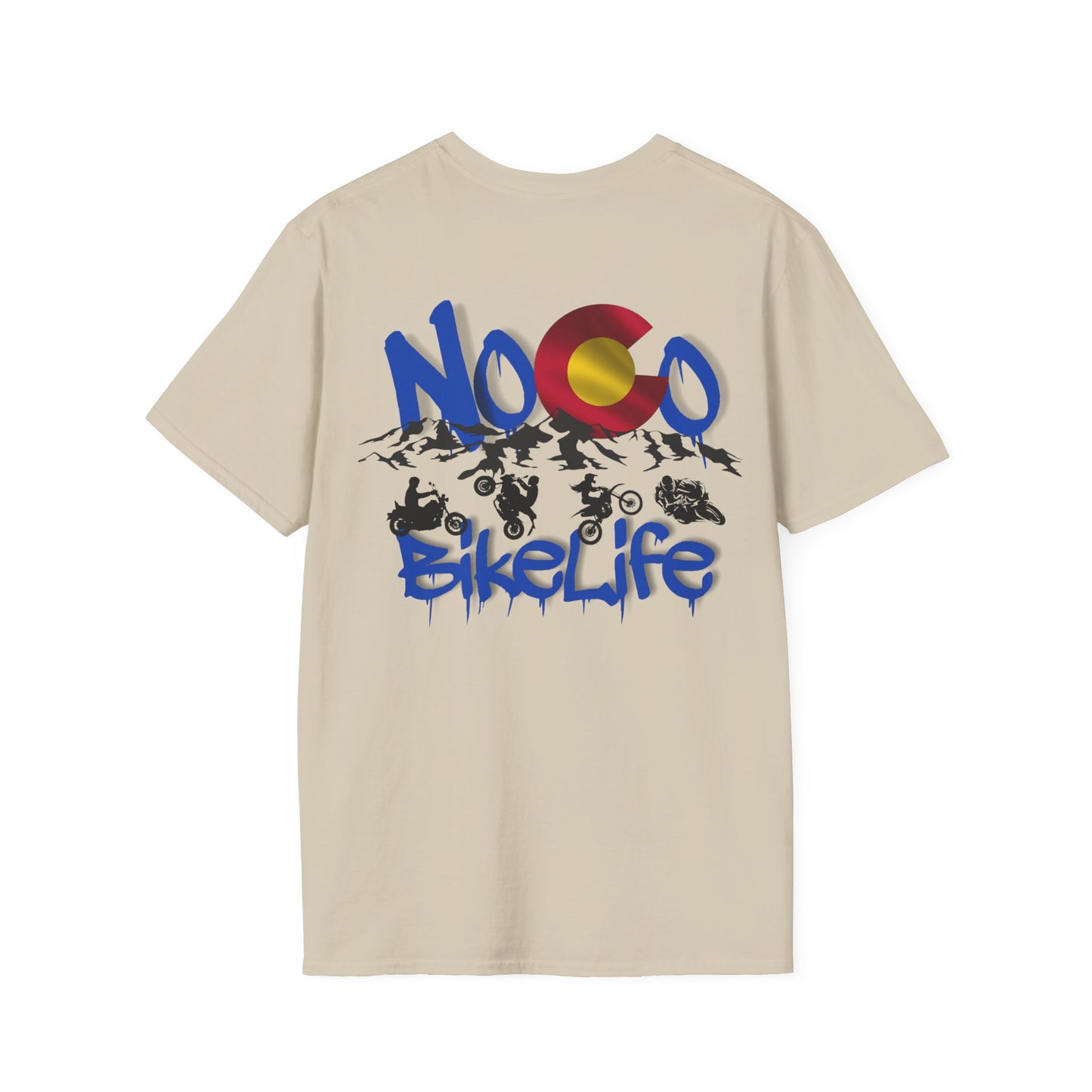 NoCo Bikelife T-Shirt —  Northern Colorado BikeLife Logo T-Shirt, part of the NoCo BikeLife exclusive collection