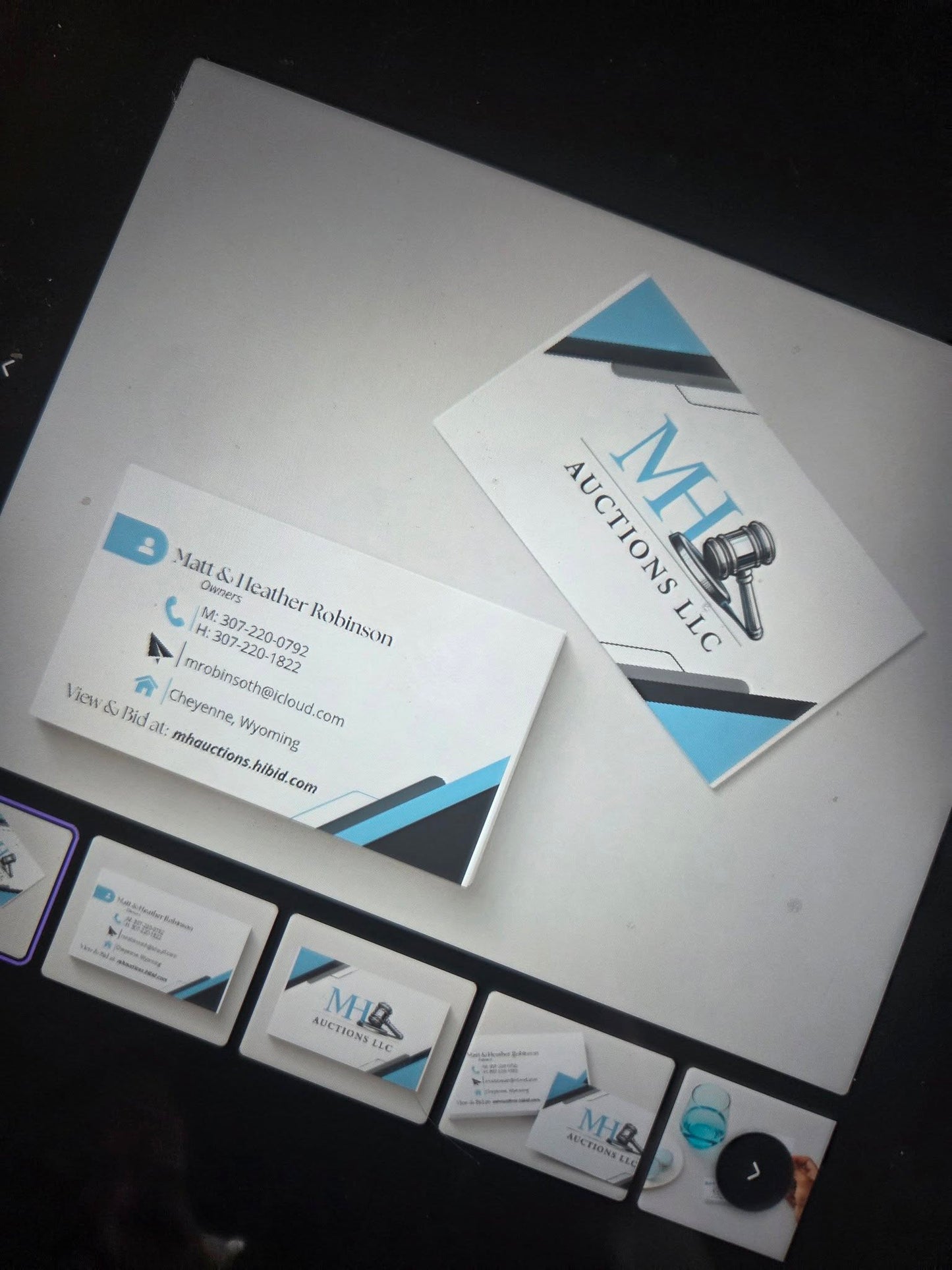Custom Business Card Design + 250, 500 or 1000 Premium Cards