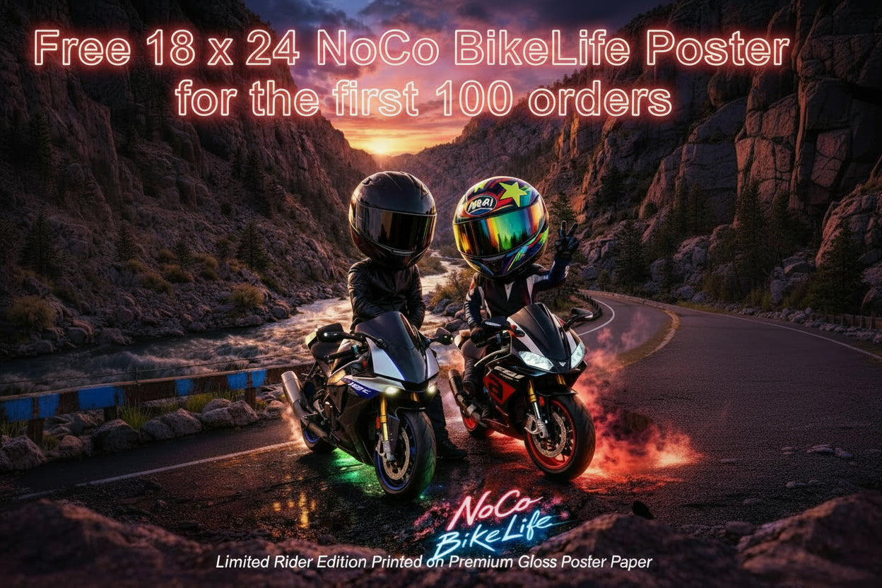 NoCo BikeLife Big Helmet Personalized Hoodie – Poudre Canyon Edition